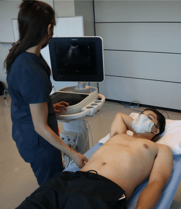 Renal Ultrasound Patient and Machine Positioning