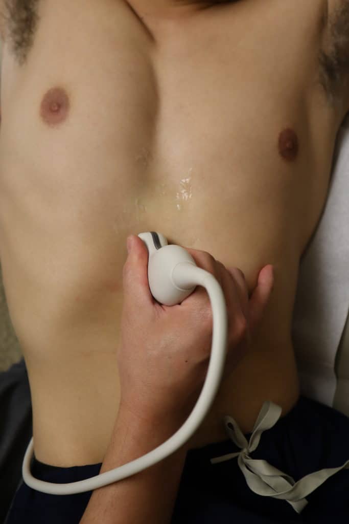 Gallbladder Ultrasound Patient Positioning
